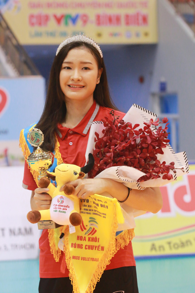 thanh tich dang thi kim thanh Miss VTV Cup 2018